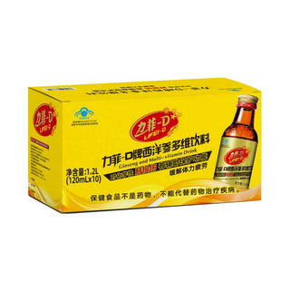 LEEPHICK/力菲 牌西洋参多维饮料 120ml/瓶*10瓶