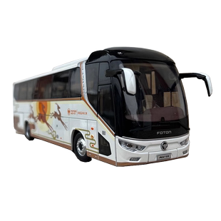 1:36原厂福田欧辉系列新能源纯电动车涂装北京公交车合金巴士模型