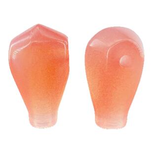 粉糯玛瑙雕刻鲨鱼背三通佛头DIY文玩配饰百香星月佛手金刚猴头核