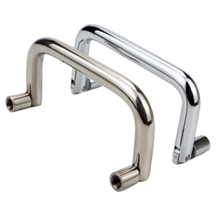 304不锈钢单双向折叠把手 ls509活动拉手电柜门把手LS503机箱提手