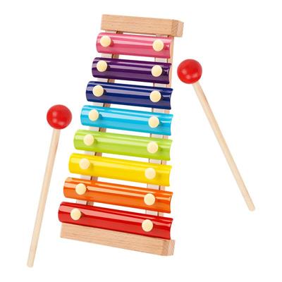 婴幼儿八音敲琴儿童益智手敲琴8个月宝宝音乐玩具早教音阶打击琴