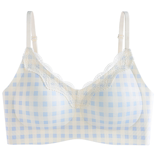 云感内衣女聚拢小胸显大胸罩无痕上托收副乳防下垂性感蕾丝文胸