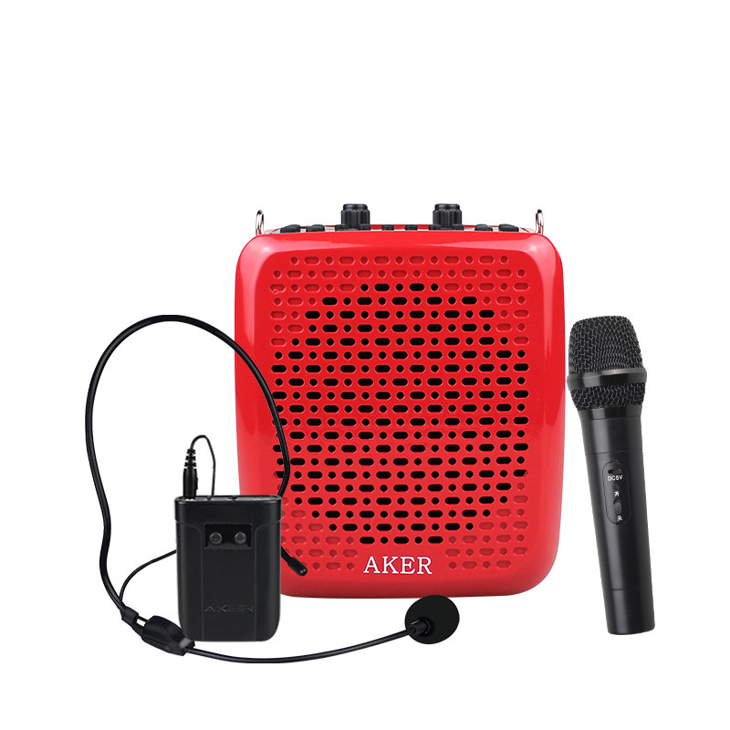 AKER/爱课AK87W无线扩音器教师大功率上课小蜜蜂多功能音响旗舰店