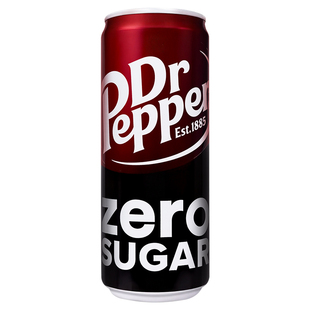 进口DR PEPPER胡椒博士汽水樱桃原味混合可乐碳酸饮料 330ml*24罐