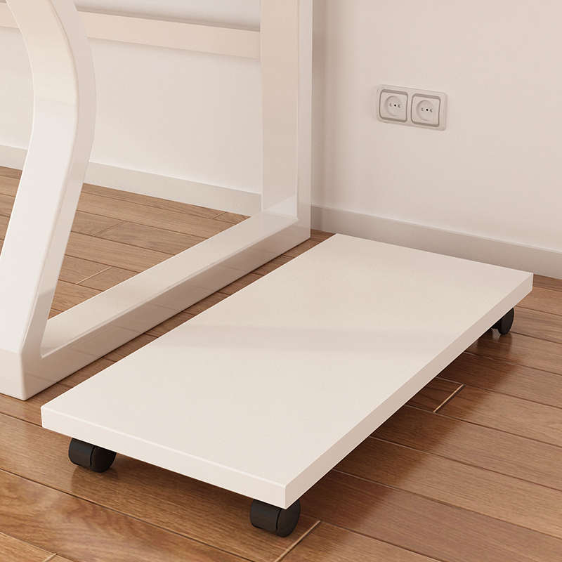 台式电脑主机箱托架底座托盘置物架机箱收纳可移动带刹车简约现代