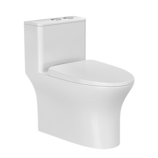 九牧卫浴马桶家用坐便器座虹吸式大冲力尺寸普通卫生间抽水11396