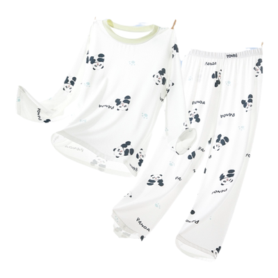 棉奇熊儿童夏季莫代尔家居服套装