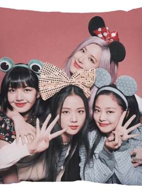 blackpink抱枕定制jisoo靠垫礼物
