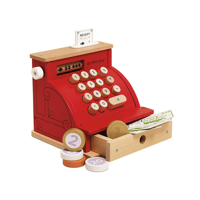 LeToyVan儿童过家家木制收银机