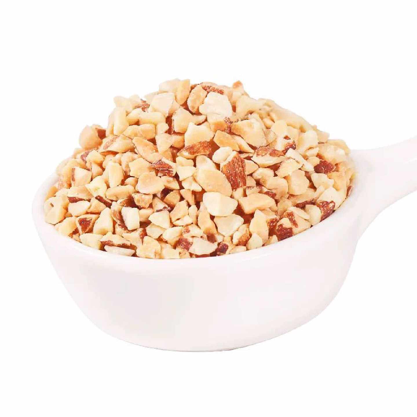 盐焗巴旦木碎仁烘焙原料商用坚果大杏仁干果扁桃仁巴达木切丁