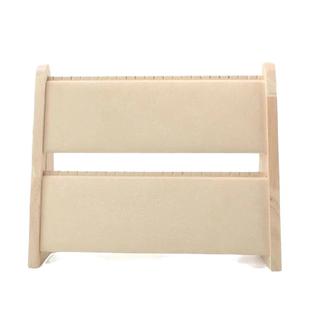 高档实木双层项链展示架耳钉耳环首饰展示架饰品架珠宝陈列道具