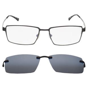 全框男钛架眼镜架轻 配磁吸套镜墨镜片夜视3D电影钛架眼镜框TS509