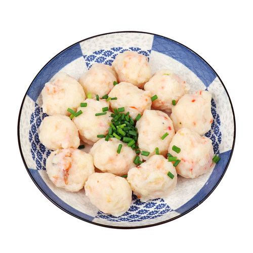 达濠乙记潮汕特产手工丸子新鲜火锅食材虾丸500g 省内顺丰1件包邮