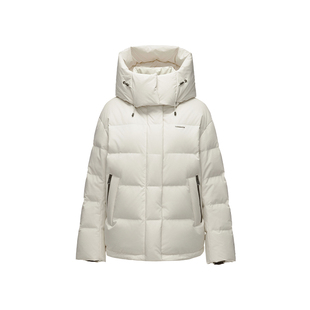 坦博尔25冬季新款羽绒服女士短款保暖加厚时尚百搭休闲连帽外套HY