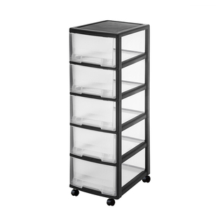 抽屉式收纳柜家用客厅多层塑料零食玩具窄缝隙夹缝储物柜子置物架