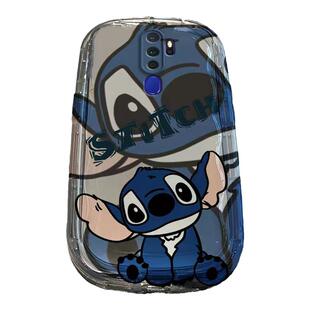 适用OPPOA11手机壳新款史迪仔A11X硅胶软壳气囊防摔肥皂壳a11s日韩可爱卡通镜头全包男女情侣全新保护套网红