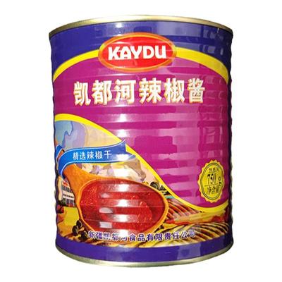 新疆板椒酱kaydu凯都河辣子干