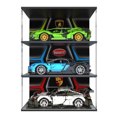 卓诗吻车模展示盒子结实稳固无胶