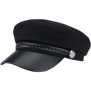 八角帽女春夏英伦韩版秋冬薄款海军帽日系文艺网红鸭舌帽子贝雷帽