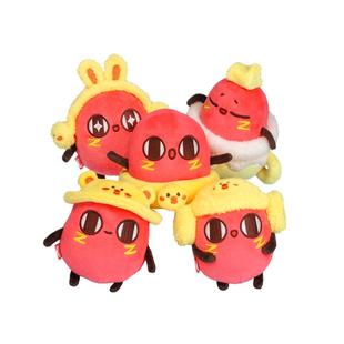 红小豆周边全是豆的毛绒盲盒公仔手办潮玩玩偶请吃红小豆吧摆件