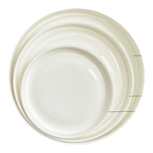 瓷盖子 456寸微波炉加热专用陶瓷蒸碗单个圆形保鲜盖骨瓷碗盖后海