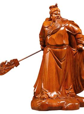 大奖礼业花梨镇宅纳福整料雕刻