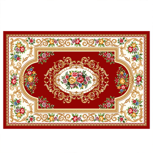 欧式入户门垫门口地垫脚垫出入平安乔迁卧室门厅卫生间进门红地毯