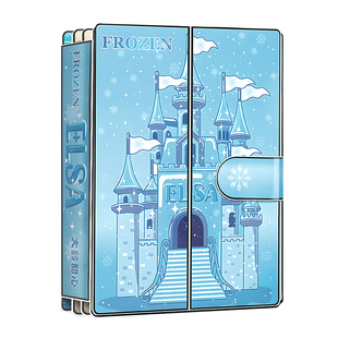 爱莎艾莎公主安静书新款女孩大本免裁剪玩具换装贴纸儿童手工diy