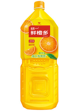 一鲜橙多2L大瓶装家庭聚会聚餐整箱果汁新鲜橙汁维C饮品果味饮料