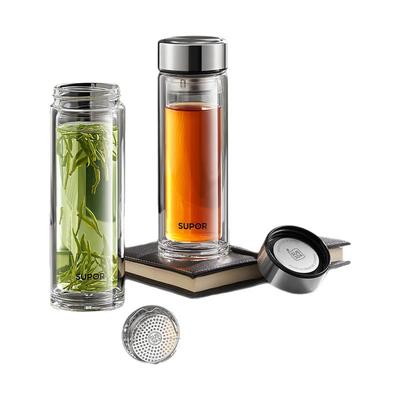 苏泊尔耐高温玻璃泡茶杯