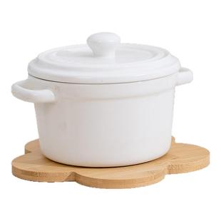 竹制隔热垫餐桌碗垫盘垫水杯垫家用厨房菜盘垫竹子耐热防烫砂锅垫