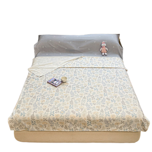 洁丽雅全棉隔脏睡袋纯棉单人旅行睡袋床单被罩旅游酒店出差便携式