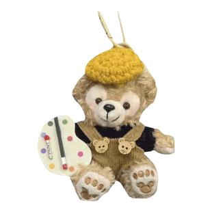 达菲熊挂件小熊画家毛绒玩偶钥匙扣雪莉玫包包挂饰可爱公仔小礼物