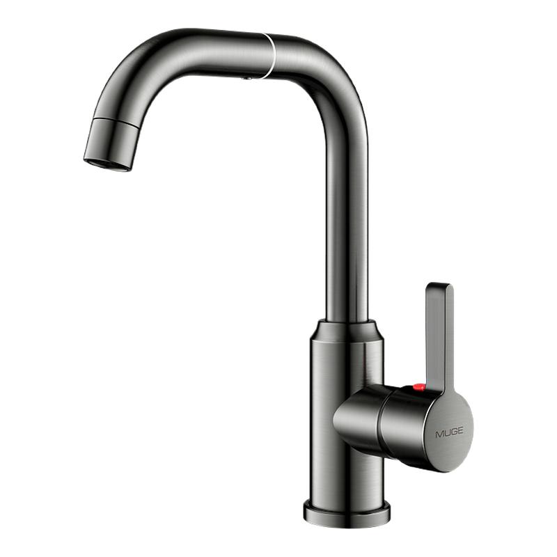 全铜万向水龙头洗手盆卫生间冷热水家用洗脸洗漱洗菜面盆龙头厨房