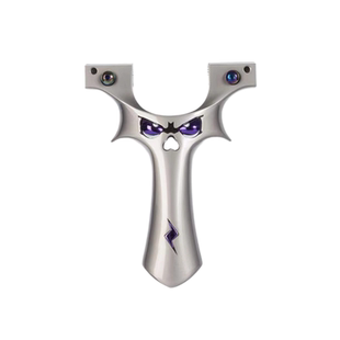 （恶魔5代）加强版9025航空铝合金弹弓高精度合法合规户外玩具