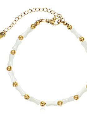 览物馆女贝母可水洗不褪色手链