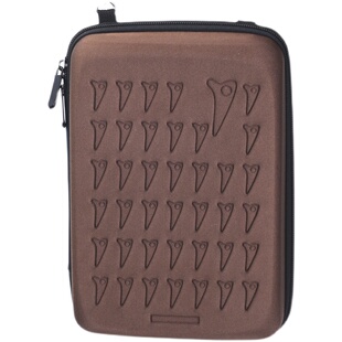 三管陶笛硬壳防摔包12孔绒布袋6孔陶笛支架配件木架吹嘴套通气条