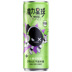魔力星球气泡米酒果酒330ml