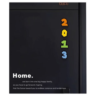 多巴胺门牌号磁吸数字2025新款家用入户门号码牌亚克力立体数字门牌ins网红风奶油风创意高颜值装饰墙贴定制