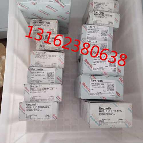 议价德国品牌REXROTH标准法兰滑块R165181420力士乐20规格原装正