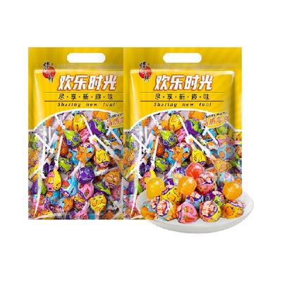 蜡笔小新真果棒棒糖500g*2袋