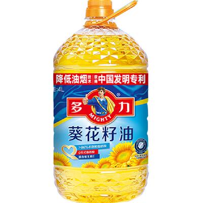 多力葵花籽油锁住营养4L