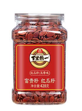 旭东红瓜子五香味新货小包装红皮话梅味西瓜子年货零食百里挑一