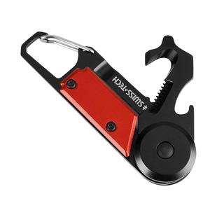 瑞士科技多功能钥匙扣应急工具开瓶器螺丝刀折叠登山扣快递开箱刀
