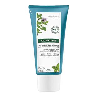 欧洲直邮Klorane蔻罗兰护发素150ml控油净澈改善毛躁深层滋养修护