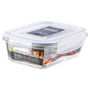 ASVEL隔夜燕麦碗密封便携水果沙拉碗高硼硅玻璃可加热早餐奶昔杯