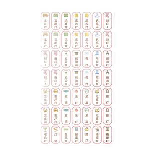 灯开关标识贴家用高级感夜光贴标签指示贴创意面板插座装饰墙贴纸