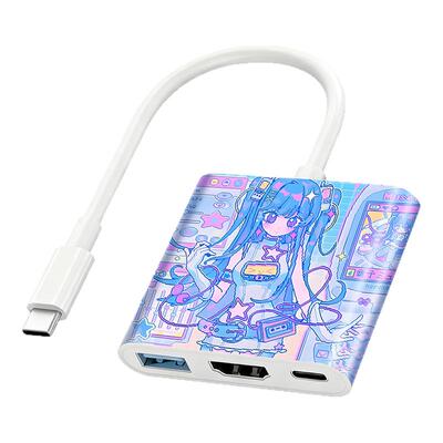 switch投屏线NS2便携底座投电视