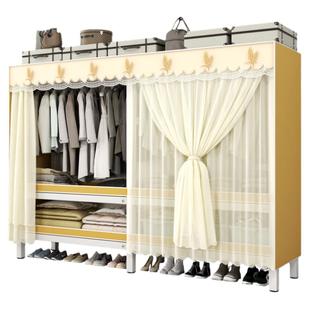 折叠免安装简易布衣柜家用卧室出租屋经济型结实耐用衣橱收纳神器