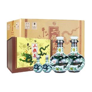 牛栏山二锅头珍品青龙53度500ml*6瓶+125ml*6瓶清香型纯粮白酒